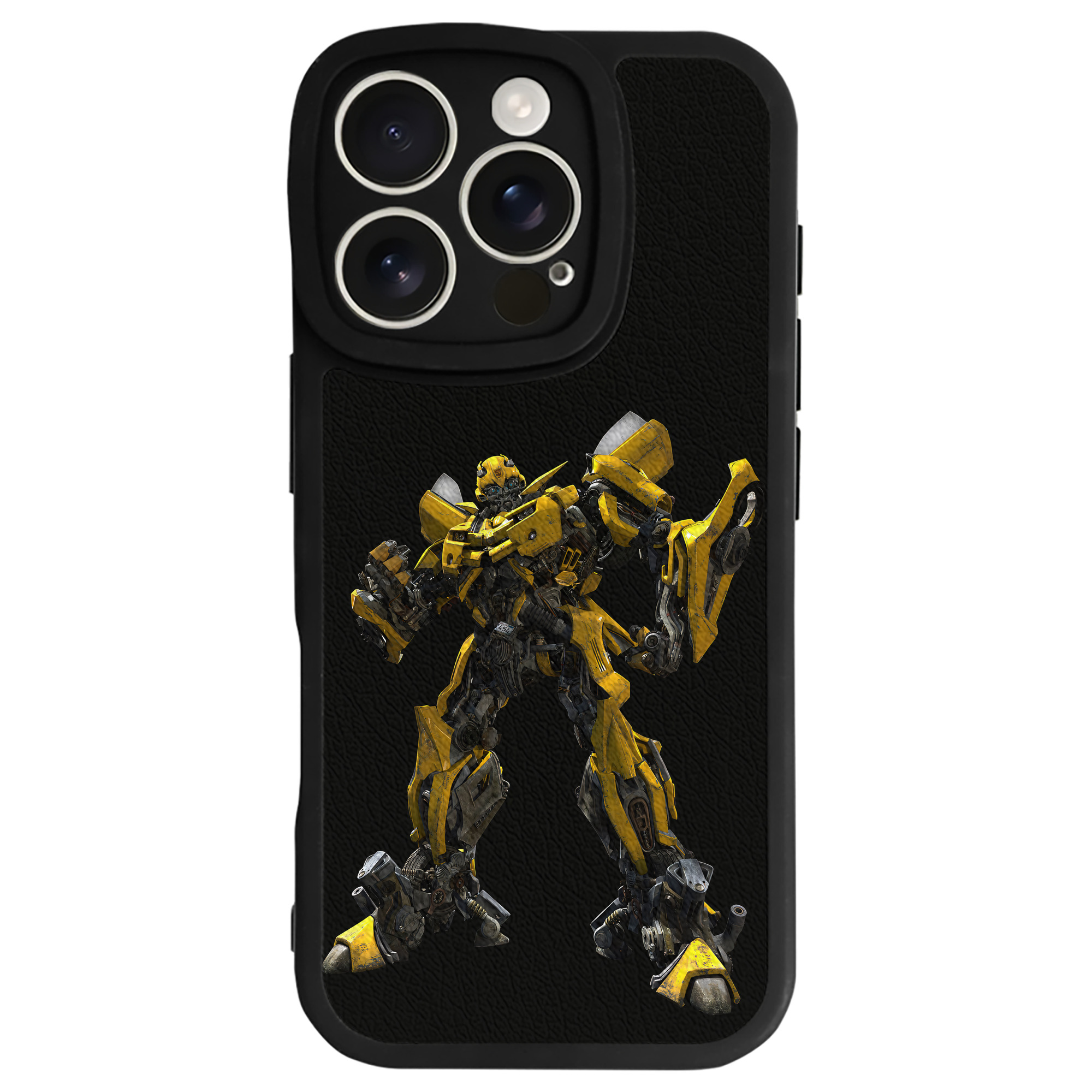 （画像用） Transformers トランスフォーマー 【iPhone 16シリーズ対応】シリコンスマホケース（レザー調） 材質：シリコン
